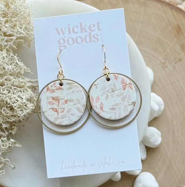 Mina Hoops | Watercolor