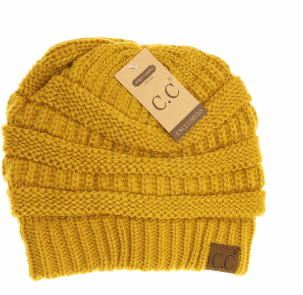 C.C. | Classic Fuzzy Lined Beanies