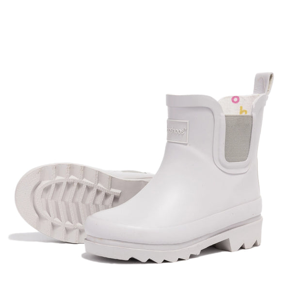 Troy | Grey Toddler/Kids Waterproof Rain Boot
