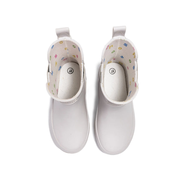 Troy | Grey Toddler/Kids Waterproof Rain Boot
