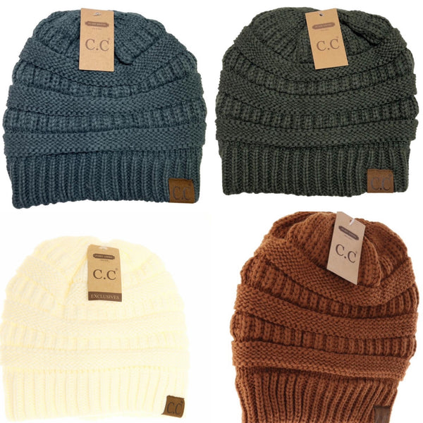 Adult | Classic Fuzzy Lined C.C. Beanie