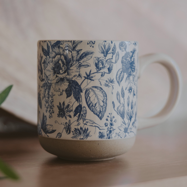 Blue Delft | Stoneware Coffee Mug