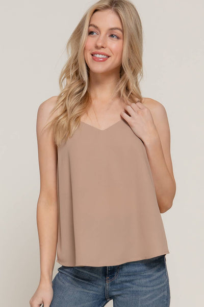 Tuape Cami Woven Top