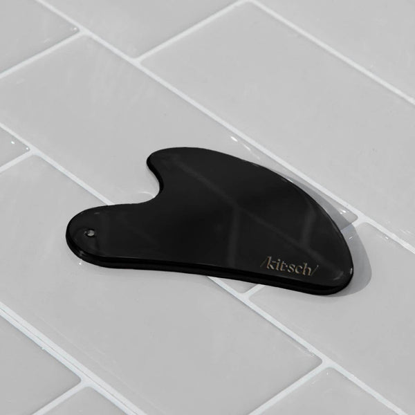 Gua Sha Stainless Steel | Matte Black
