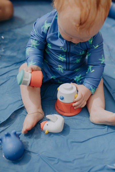 Stack & Squirt Bath + Water Toy