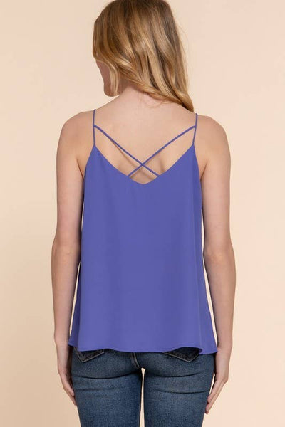 Classic Woven Cami Top | Peri Blu