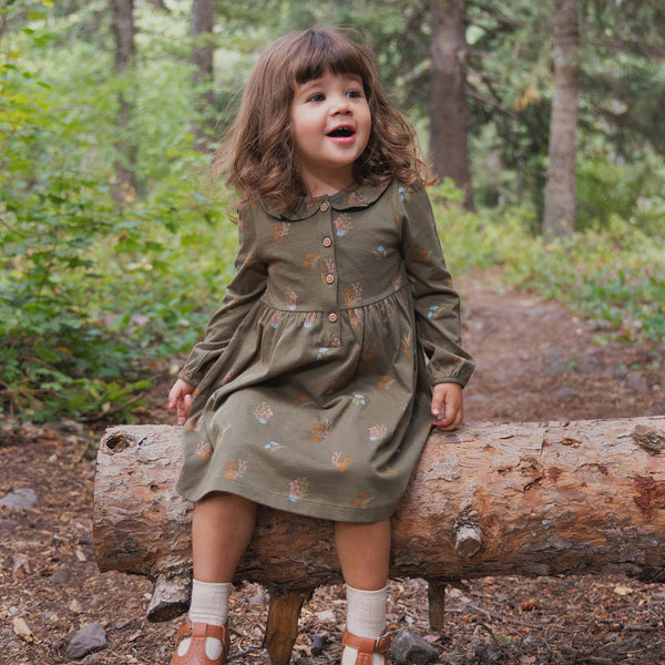 Lichen Mushrooms Dress