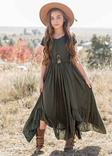 Braelyn Dress | Olive