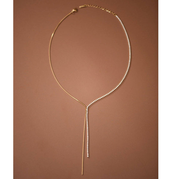 Dainty Lariat Necklace