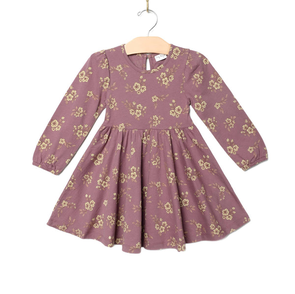 Orchid Blooms | Twirl Dress