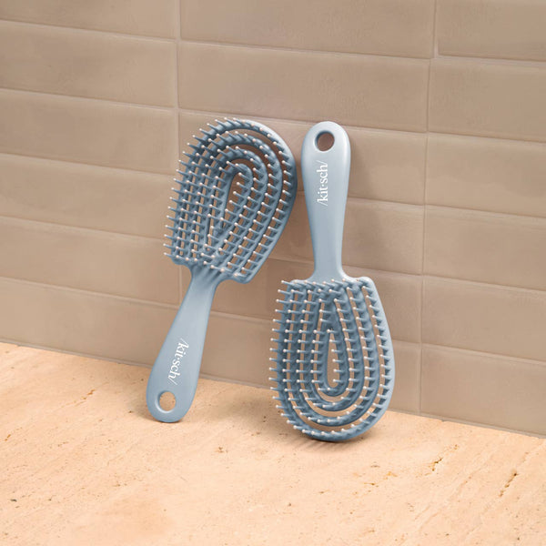 Mini Detangling Flexi Brush | Haze Blue