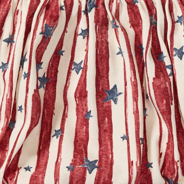 Little Stars & Stripes Bubble Romper