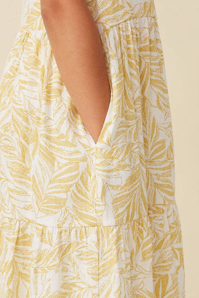 Girls Botanical Tank Dress