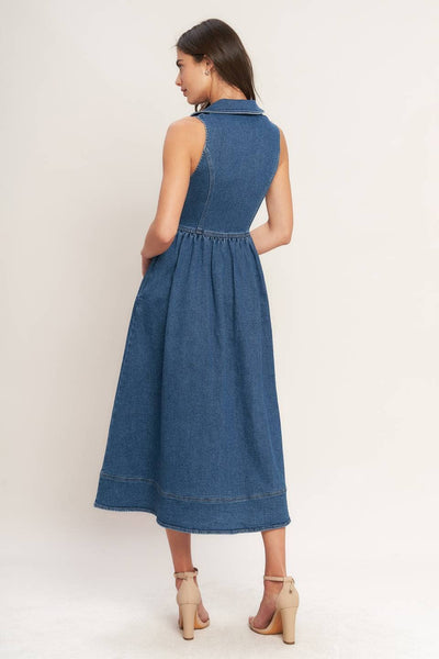 Dee Denim Midi Dress
