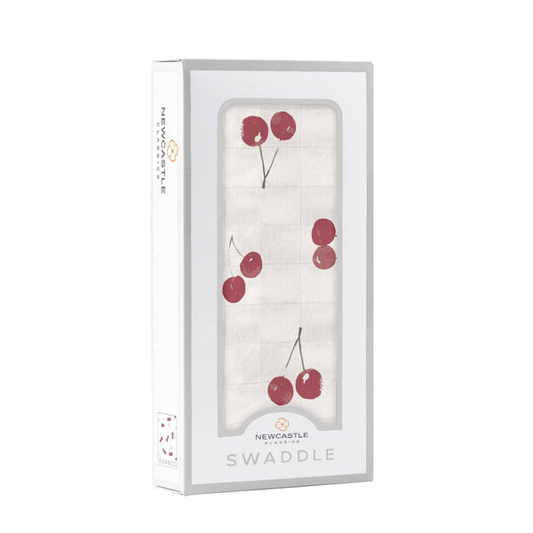Bamboo Swaddle | Sweetheart Cherry