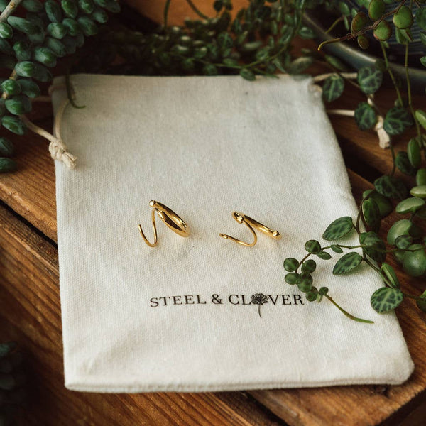 Gage Modern Twist Earrings