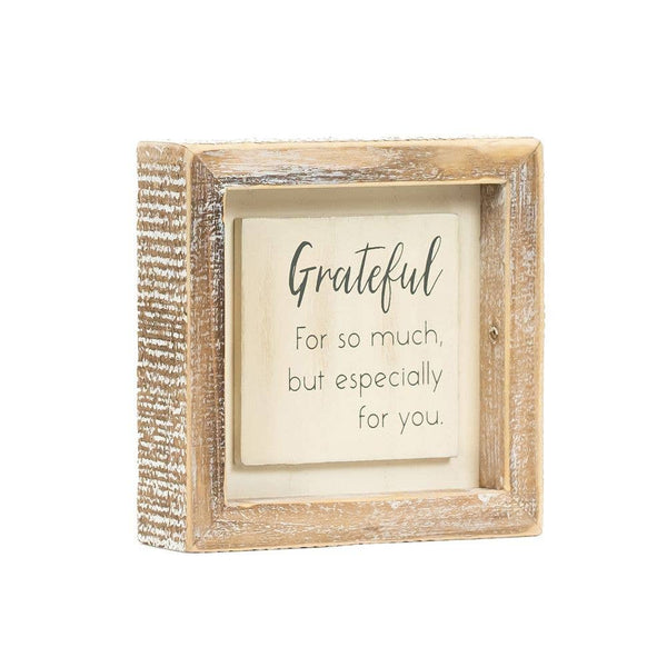 Box Sign | Grateful 5x5