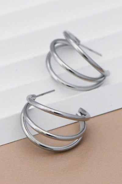 Luna Silver Earrings