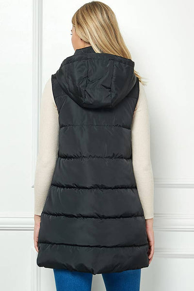 Vera Longline Puffer Vest