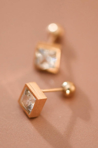 Crystal Earring Studs