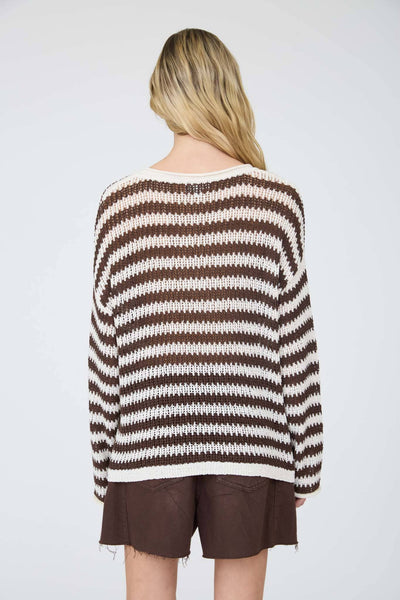 The Coastal Stripe Knit Sweater