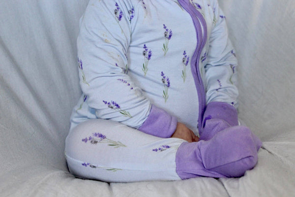 Lavender Love Bamboo Romper