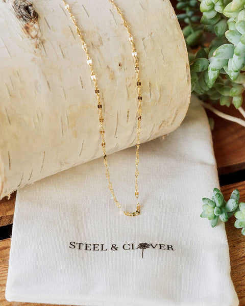 Savanna Mirror Chain Necklace
