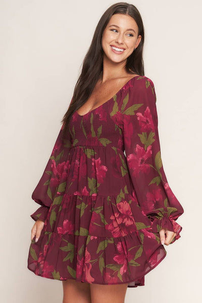 Ruby Floral Mini Dress