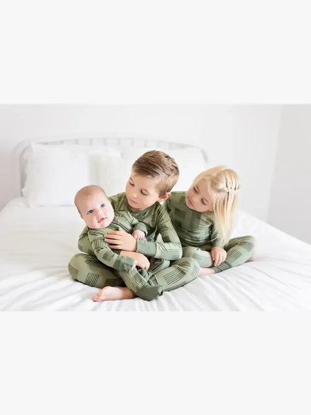 Laree + Co. - Kolton Bamboo Convertible Footie (Restock)