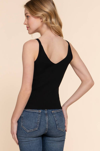 Vikki Double V-neck Cami Tank top