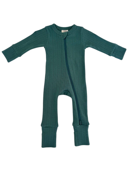 Pine |Organic Pointelle Romper
