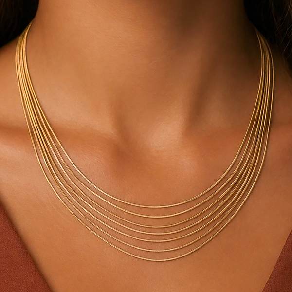 Snake Chain Layering Necklace