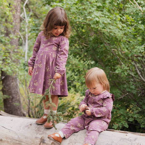 Orchid Blooms | Twirl Dress