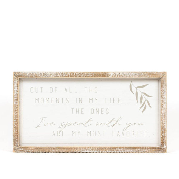 Box Sign | Moments in Life