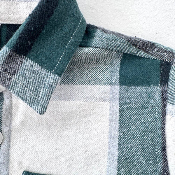 Toby Flannel Shacket | Green