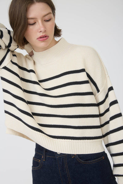 Ivory & Stripes Sweater