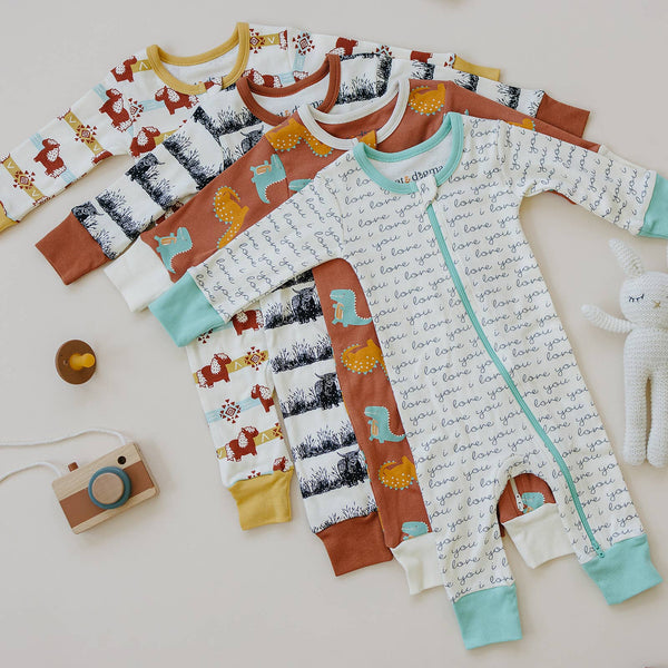 Organic Cotton Zippy - Aztec Pony