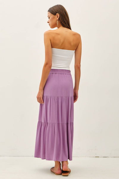 Lilly Lilac Maxi Skirt