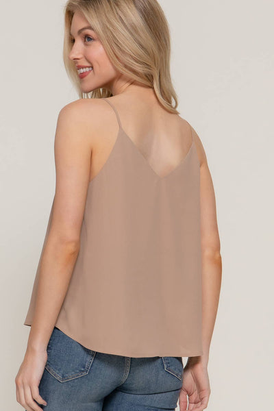 Tuape Cami Woven Top