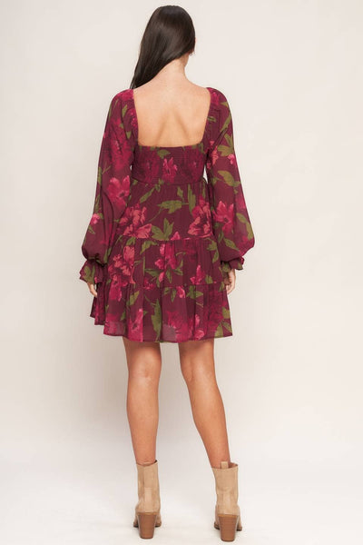 Ruby Floral Mini Dress