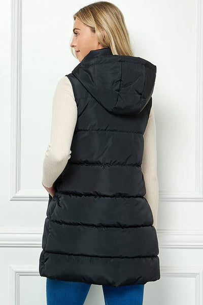 Vera Longline Puffer Vest
