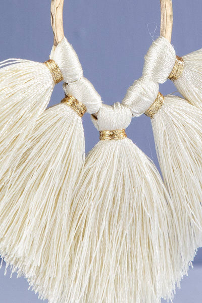 Slay All Day Necklace | Ivory & Black