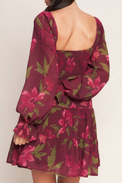 Ruby Floral Mini Dress