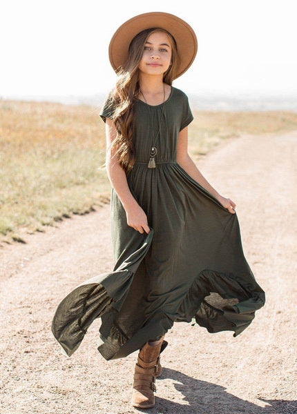 Braelyn Dress | Olive