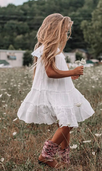 Belissima Bella Dress | White