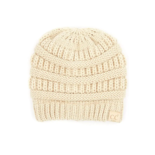 Kids - C.C. Knit Fuzzy Lined Beanie