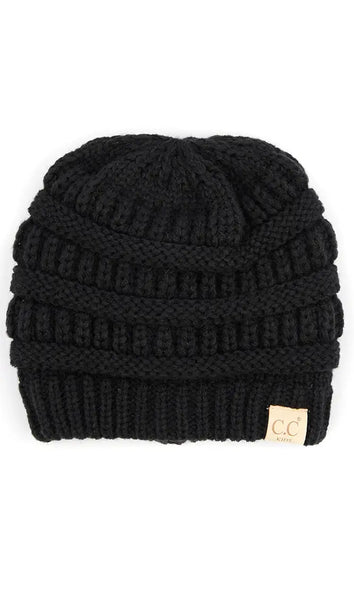 Kids - C.C. Knit Fuzzy Lined Beanie