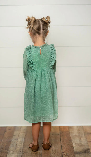 Light Green Mint | Dot Dress