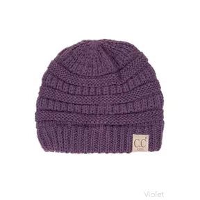 Kids - C.C. Knit Fuzzy Lined Beanie