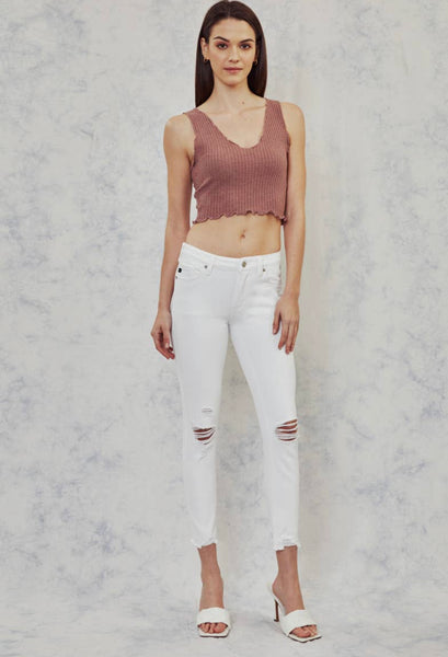 KanCan - Clover Jeans - White